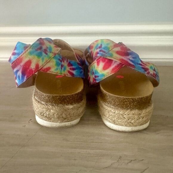 Steve Madden Kimmie, espadrille platform sandals. - Picture 4 of 8